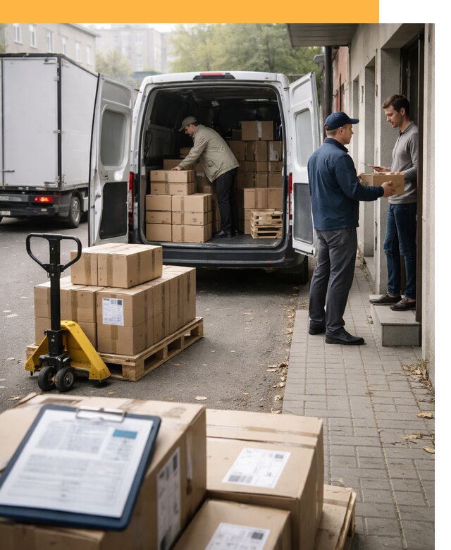 Доставка грузов от двери до двери с таможней от 46652 руб.