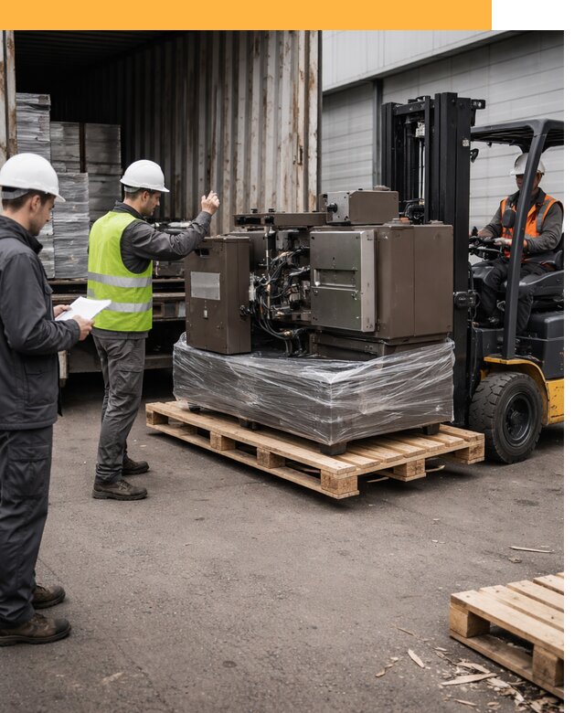 Доставка промышленного оборудования из Европы от 46652