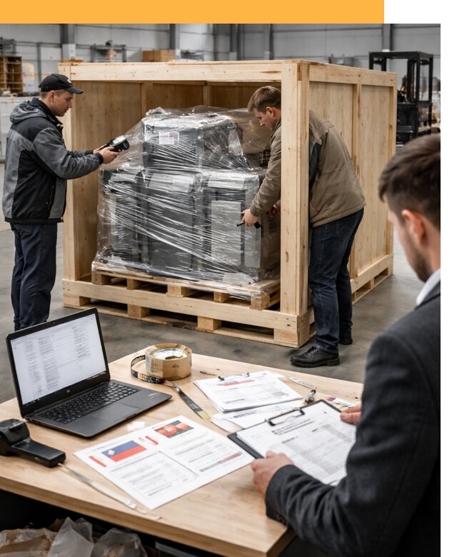 Доставка промышленного оборудования из США от 67386 руб