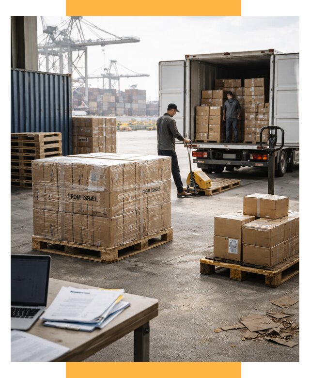 Доставка грузов из Израиля от 15551 р., логистика от СетСервис-Арт