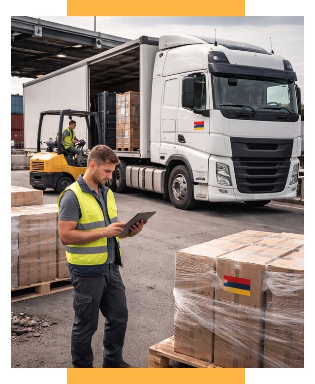 Автоперевозки из Армении от 98487 р. — услуги СетСервис-Арт