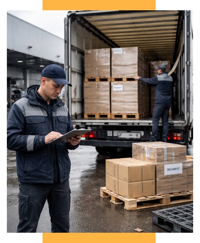 Доставка грузов из Беларуси от 15551 р. логистика СетСервис-Арт