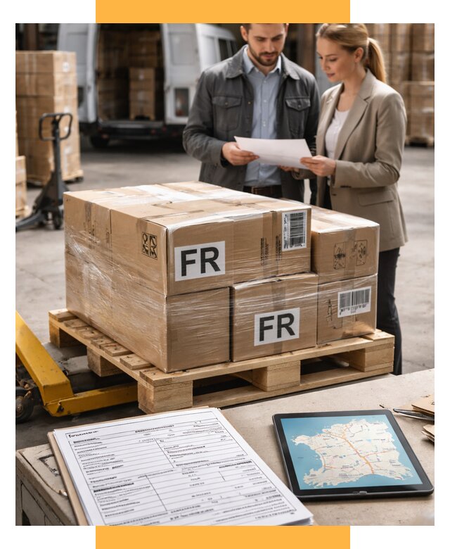 Доставка грузов в Францию от 25918 р., логистика СетСервис-Арт