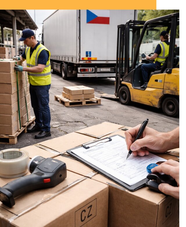 Доставка грузов в Чехию от 36285 руб, международные перевозки