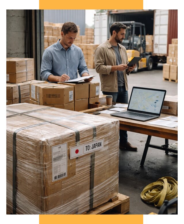 Доставка грузов в Японию от 25918 р., логистика СетСервис-Арт
