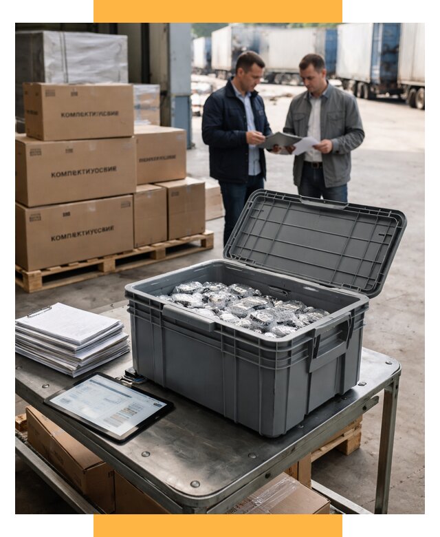 Перевозка комплектующих из Китая от 6739 р. | СетСервис-Арт