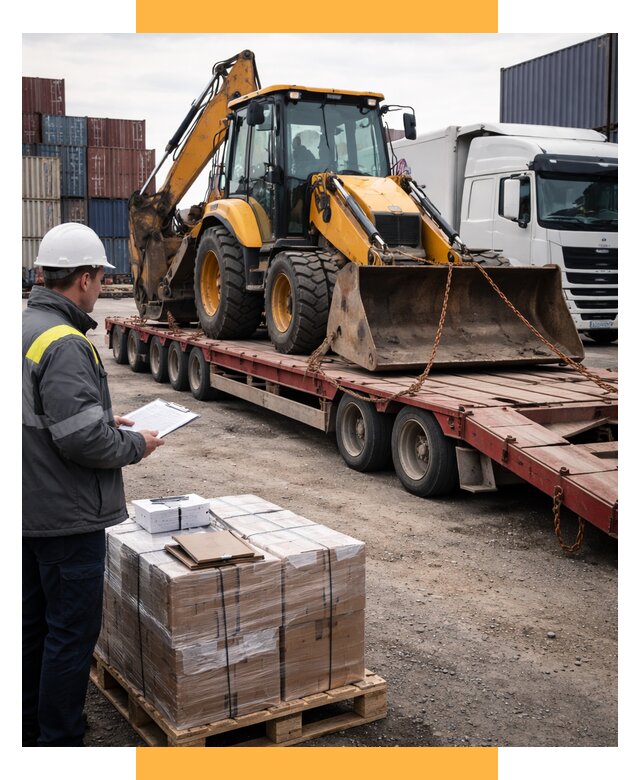 Международная перевозка спецтехники от 46652 р., СетСервис-Арт