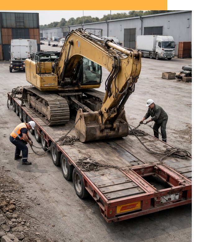 Перевозка спецтехники по России и миру от 46652 руб