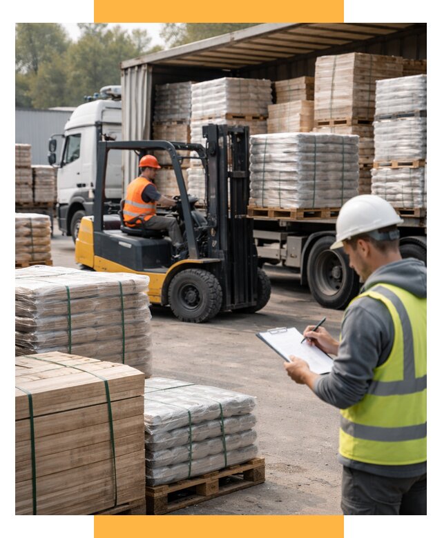 Перевозка строительных материалов от 5702 р. | СетСервис-Арт