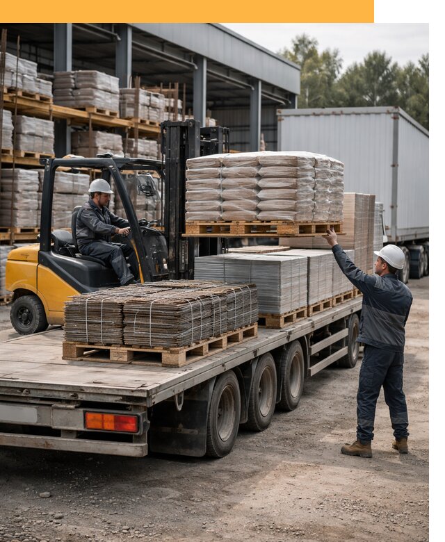 Перевозка строительных материалов по миру от 5702 руб