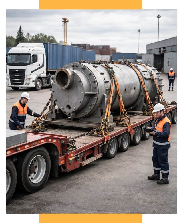 Перевозка тяжеловесных грузов под ключ от 155505 р. | СетСервис-Арт