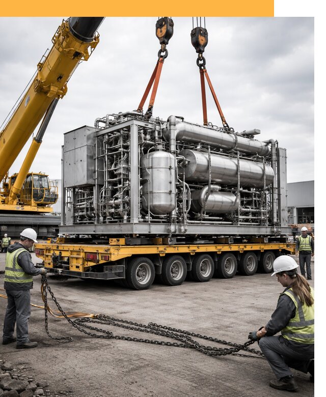 Перевозка тяжеловесных грузов по миру от 155505 руб