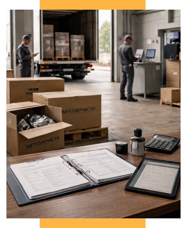 Таможенное оформление автозапчастей под ключ от 8812 р., СетСервис-Арт
