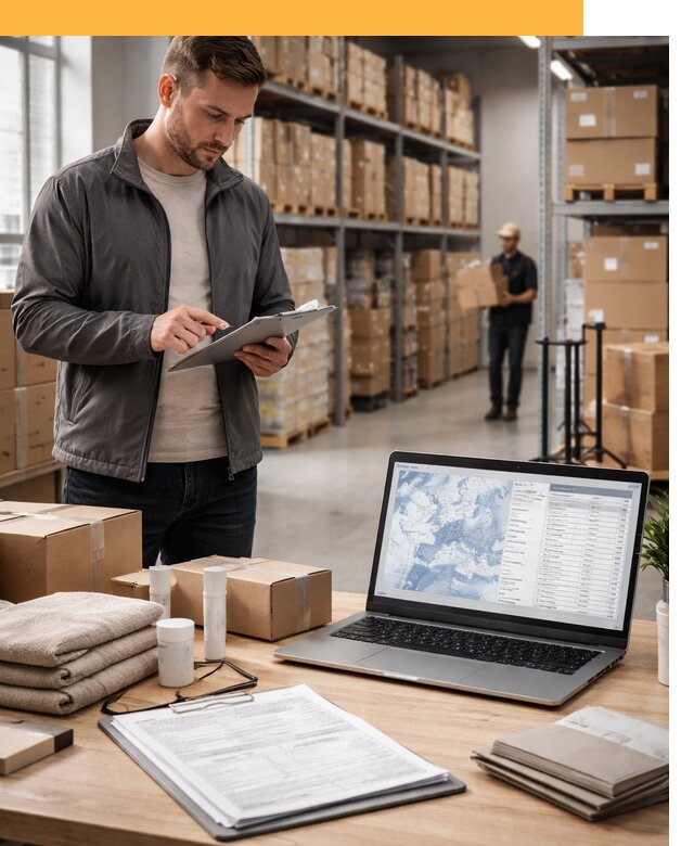 Закупка товаров в Европе под ключ: доставка, таможня от 7775 руб