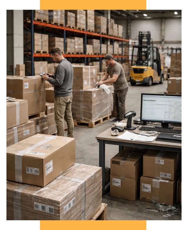 Склад консолидации в Европе от 6739 р., услуги СетСервис-Арт